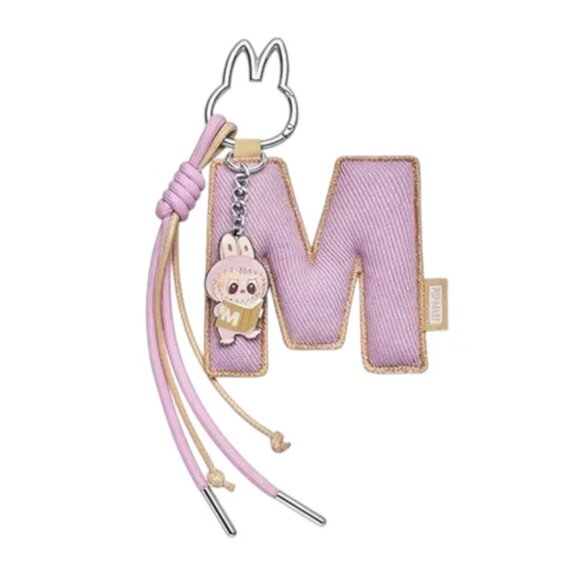 Labubu Other - Pop Mart Labubu The Monsters Pin for Love Series "M" Letter Pendant